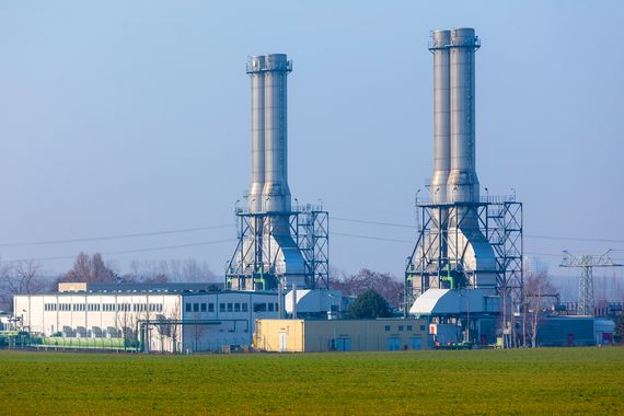 Das Gasturbinenkraftwerk Ahrensfelde, Foto: LEAG
